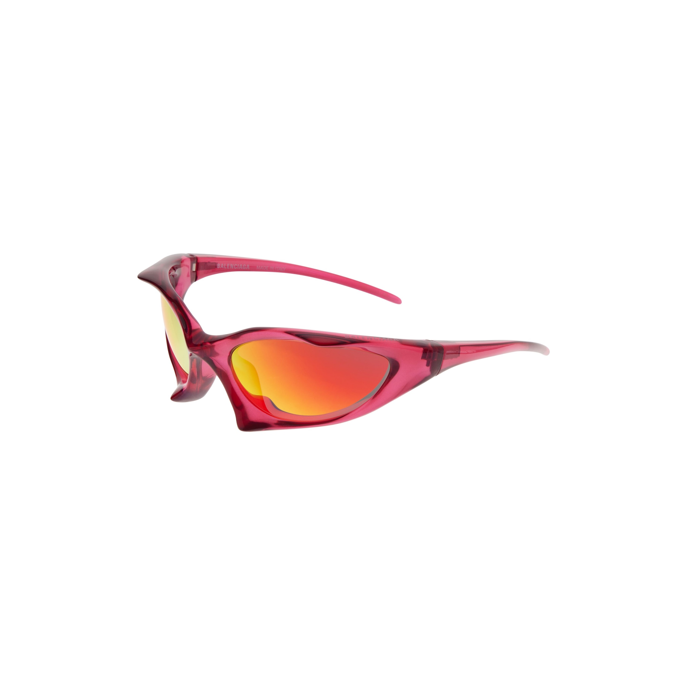 Runner Cat Sunglasses in Dark Pink - Image 3